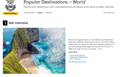 Bali – Voted #1 TripAdvisor’s Travellers Choice