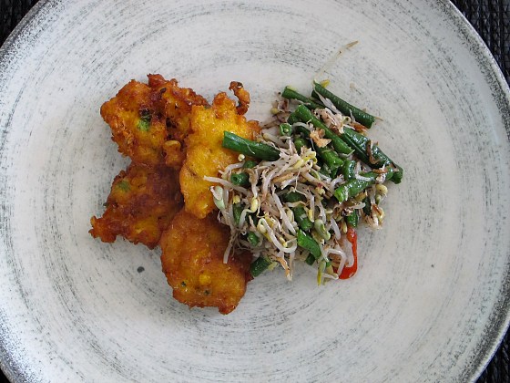 Arie’s famous Corn Fritters